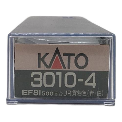 KATO 1/150 EF81 500番台 JR貨物色(青/白) 3010-4 KATO (カトー) Nゲージ 1/150 EF81 500番台 JR貨物色(青/白