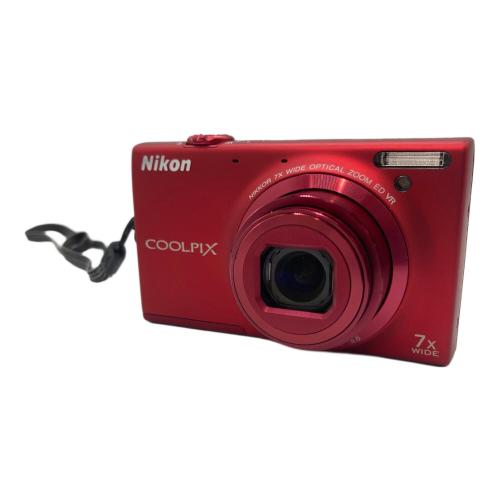 Nikon (ニコン) デジタルカメラ COOLPIX S6100 1644万画素(総画素) 通常：ISO80～3200 1～1/2000 秒 22045589