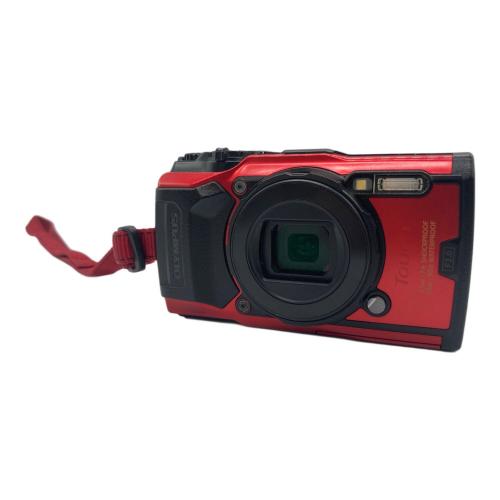 OLYMPUS コンパクトデジタルカメラ/Tough TG-6 画面傷多数有 IM015 1271万画素(総画素) 1/2.33型CMOS (裏面照射型) 専用電池 SDXCカード対応 1/2～1/2000 秒 BJ6A70855
