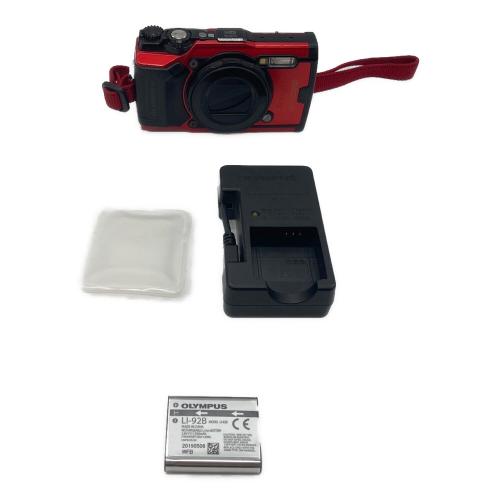 OLYMPUS コンパクトデジタルカメラ/Tough TG-6 画面傷多数有 IM015 1271万画素(総画素) 1/2.33型CMOS (裏面照射型) 専用電池 SDXCカード対応 1/2～1/2000 秒 BJ6A70855