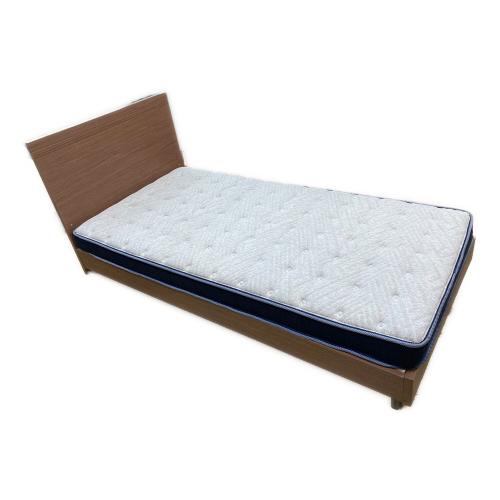 シングルベッド ブラウン