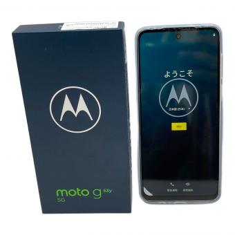 MOTOROLA (モトローラ) moto g53y 5G MC409 サインアウト確認済 352304693436693 ○ SoftBank 修理履歴無し 128GB 程度:Aランク Android13 Blancco社データ消去済み