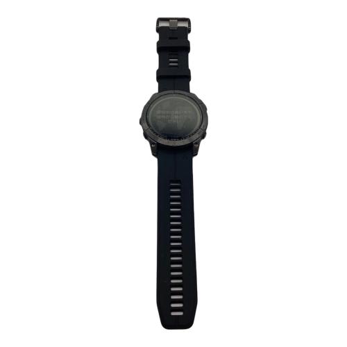 GARMIN (ガーミン) スマートウォッチ 2022年発売モデル fenix 7X Sapphire Dual Power Ti Carbon Gray DLC Black 〇 721000879