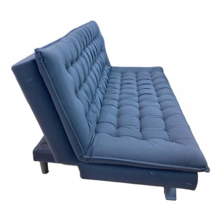 ニトリ オットマン付3人掛けソファー Nシールドロック ダークグレー