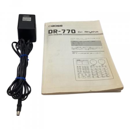BOSS ボスDr.Rhythm DR-770 激レア アダプター付き BOSS ボスDr.Rhythm DR-770 激レア アダプター付き