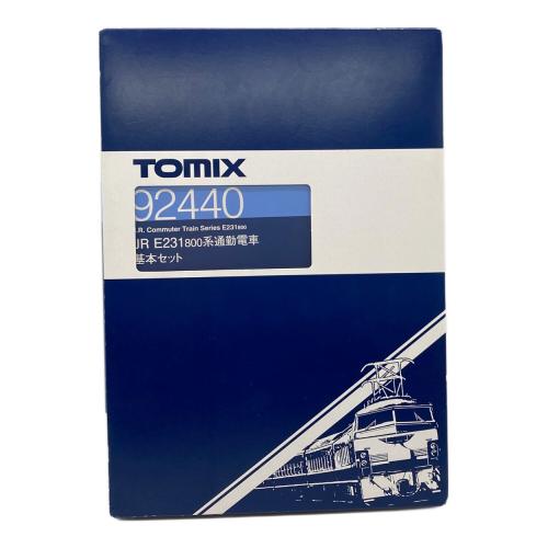 TOMIX (トミックス) 1/150 E231-800系電車(中央・総武線地下鉄直通用)基本セット(6両) [988472] Nゲージ 車両2個欠品
