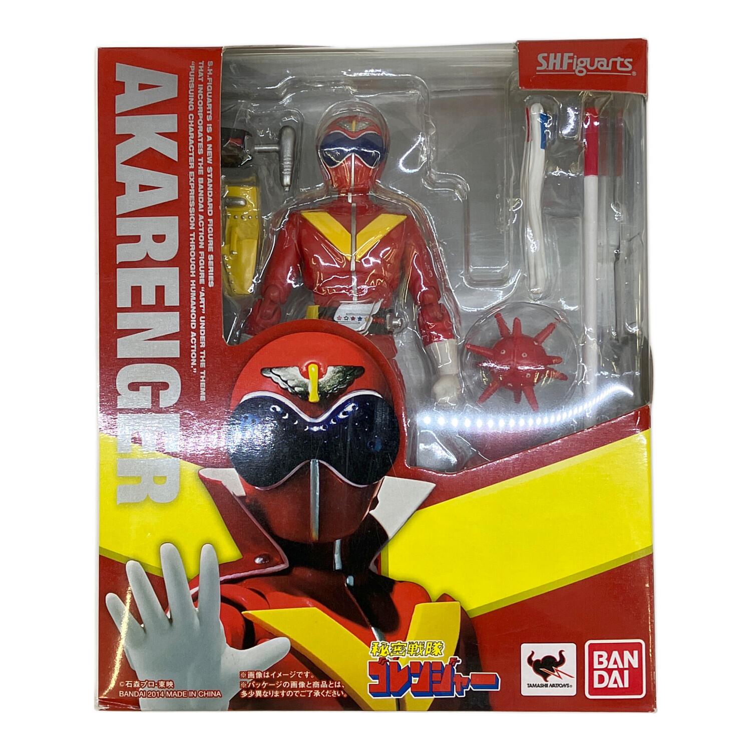 BANDAI (バンダイ) フィギュア S.H.Figuarts アカレンジャー 「秘密