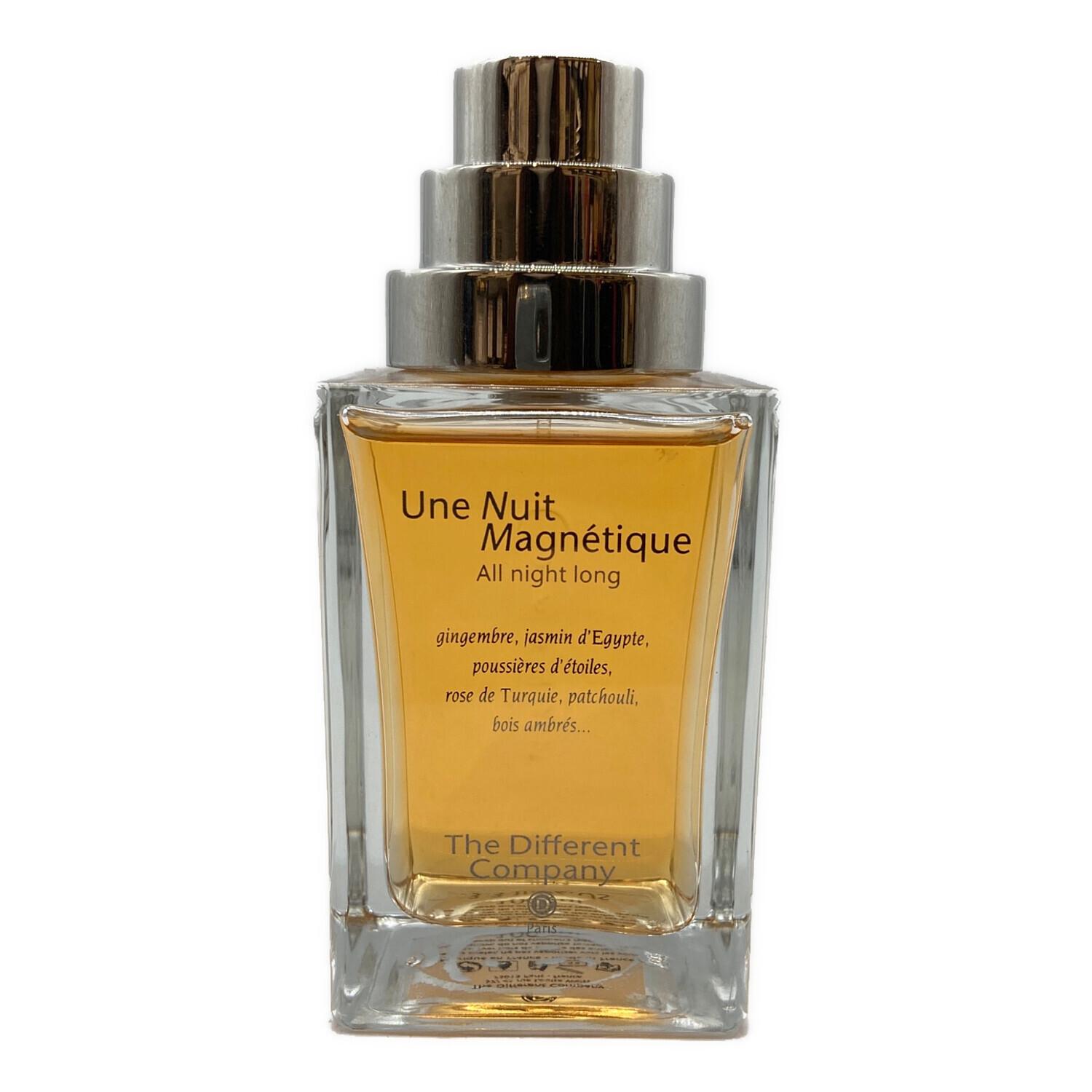 ザ ディファレントカンパニー ニュイ マグネティック オードパルファム