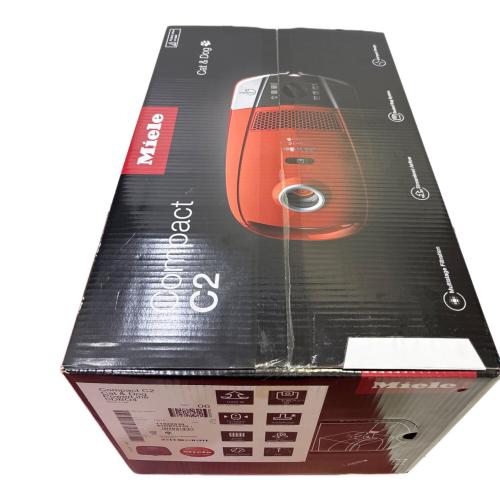 Miele (ミーレ) Compact C2 Cat＆Dog PowerLine SDBO4 紙パック式 210 W SDBO 4 2021年製 付属品完備 程度S(未使用品) ◎ 未使用品