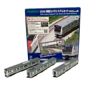 TOMIX (トミックス) 車載カメラシステムセット(E233 3000系) Nゲージ 5594