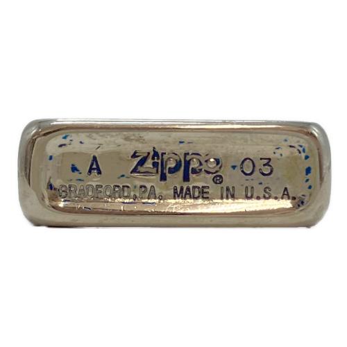 ZIPPO (ジッポ) ZIPPO 2003年製 表面ダイヤカット スリム