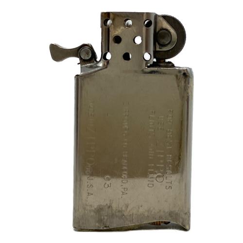 ZIPPO (ジッポ) ZIPPO 2003年製 表面ダイヤカット スリム