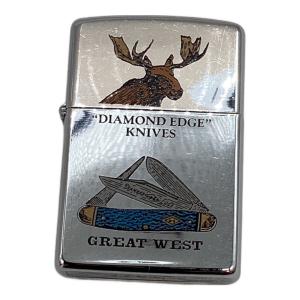 DIAMOND EDGE KNIVES ZIPPO 1993 GREAT WEST