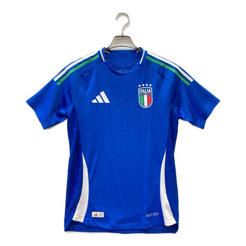 adidas (アディダス) サッカーウェア(トップス) メンズ SIZE M ブルー イタリア代表 2024 ホーム IN0658