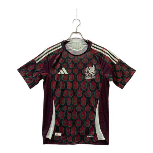 adidas (アディダス) サッカーウェア(トップス) メンズ SIZE XL ワインレッド×グリーン メキシコ代表 2024 ホーム IP6379