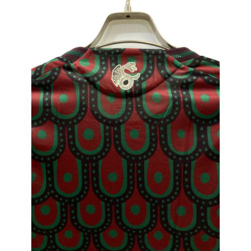 adidas (アディダス) サッカーウェア(トップス) メンズ SIZE XL ワインレッド×グリーン メキシコ代表 2024 ホーム IP6379