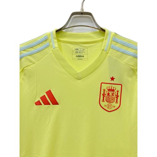 adidas (アディダス) サッカーウェア(トップス) メンズ SIZE XL イエロー スペイン代表 2024 アウェイ IS9033
