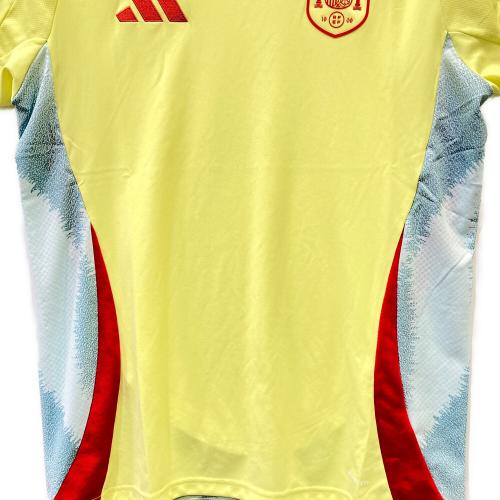 adidas (アディダス) サッカーウェア(トップス) メンズ SIZE XL イエロー スペイン代表 2024 アウェイ IS9033