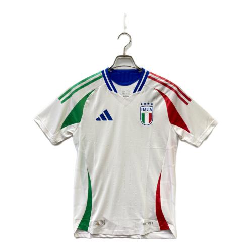 adidas (アディダス) サッカーウェア(トップス) メンズ SIZE M ホワイト イタリア代表 2024 アウェイ IN0659