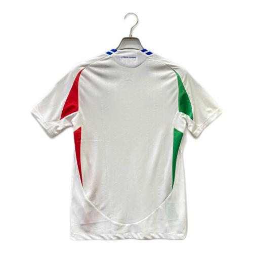 adidas (アディダス) サッカーウェア(トップス) メンズ SIZE M ホワイト イタリア代表 2024 アウェイ IN0659