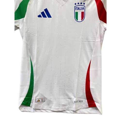 adidas (アディダス) サッカーウェア(トップス) メンズ SIZE M ホワイト イタリア代表 2024 アウェイ IN0659