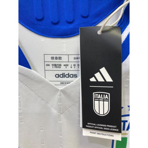 adidas (アディダス) サッカーウェア(トップス) メンズ SIZE M ホワイト イタリア代表 2024 アウェイ IN0659