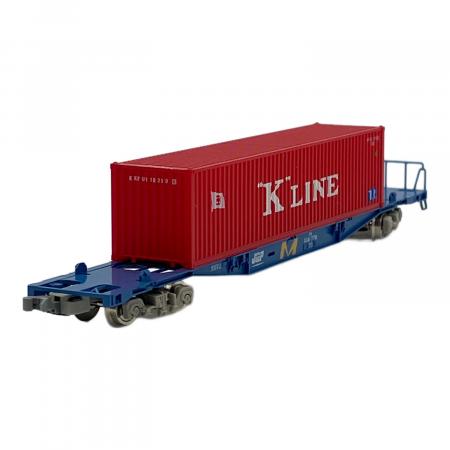 Nゲージ JR貨車 コキ104形 海上コンテナ付き 8両セット｜トレファクONLINE