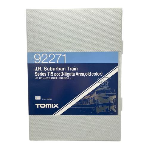 TOMIX (トミックス) JR 115-1000系近郊電車 (旧新潟色) 3両セット Nゲージ
