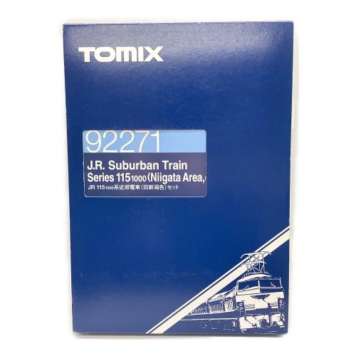 TOMIX (トミックス) JR 115-1000系近郊電車 (旧新潟色) 3両セット Nゲージ