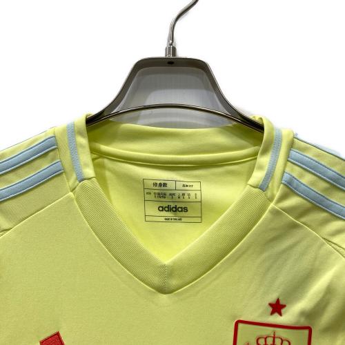 adidas (アディダス) サッカーウェア(トップス) メンズ SIZE M イエロー スペイン代表 2024 アウェイ IS9033