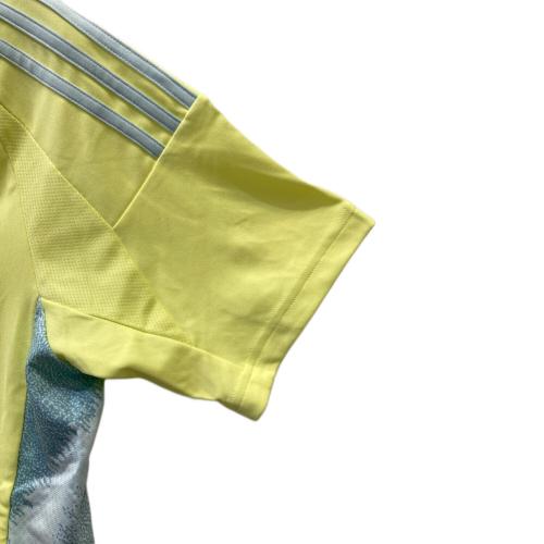 adidas (アディダス) サッカーウェア(トップス) メンズ SIZE M イエロー スペイン代表 2024 アウェイ IS9033