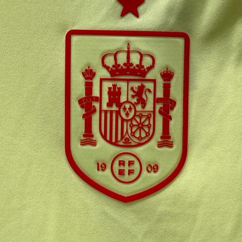 adidas (アディダス) サッカーウェア(トップス) メンズ SIZE M イエロー スペイン代表 2024 アウェイ IS9033