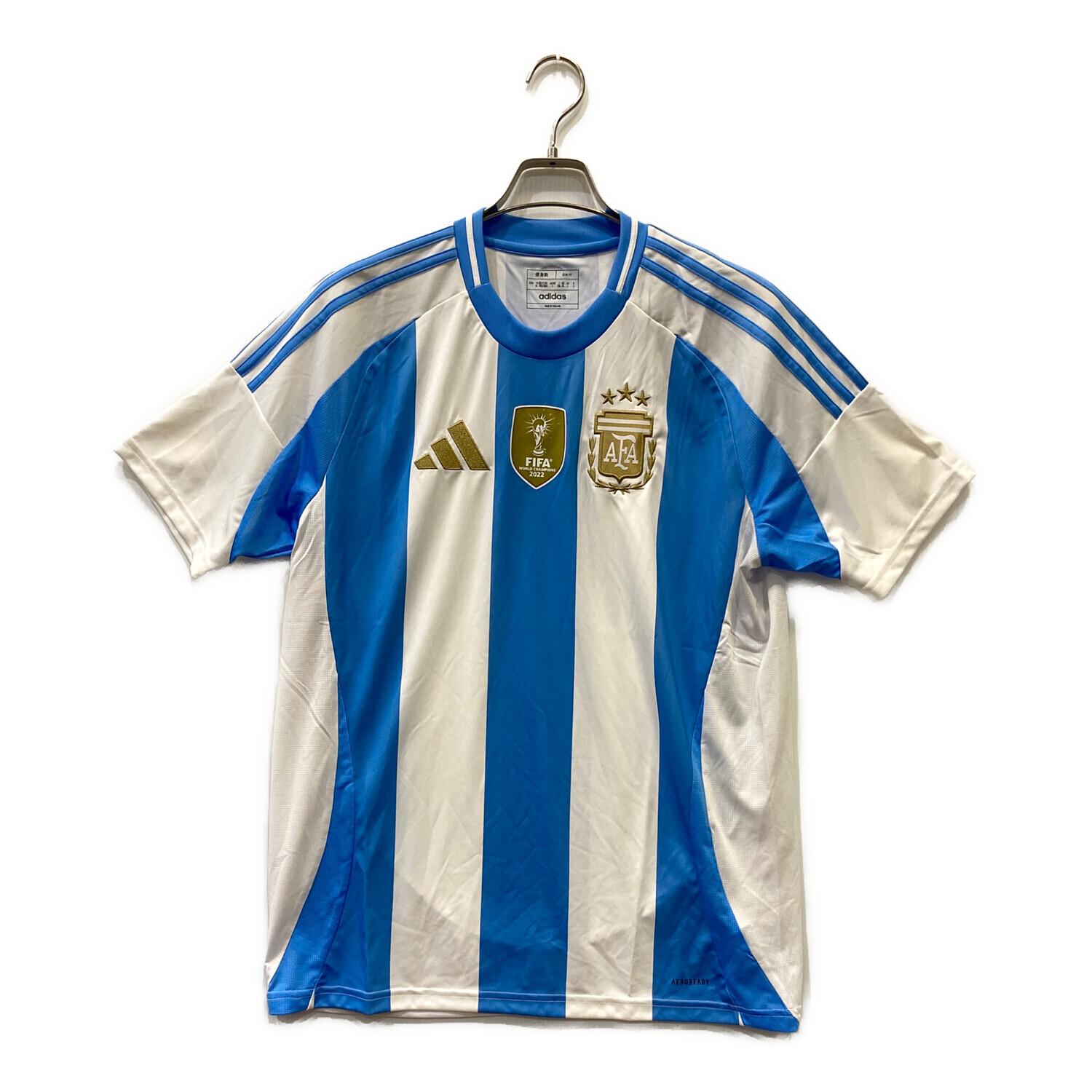 adidas アルゼンチン代表 サッカーウェア Adidas 2023 アルゼンチン代表黒トレーニングトップ 公式スポンサー