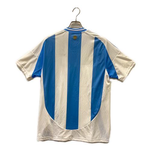 adidas (アディダス) サッカーウェア(トップス) メンズ SIZE 2XL ホワイト×ブルー アルゼンチン代表 2024 ホーム IP8409