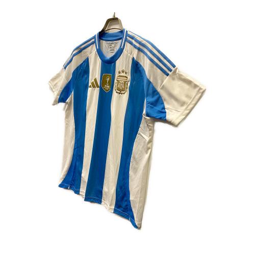 adidas (アディダス) サッカーウェア(トップス) メンズ SIZE 2XL ホワイト×ブルー アルゼンチン代表 2024 ホーム IP8409