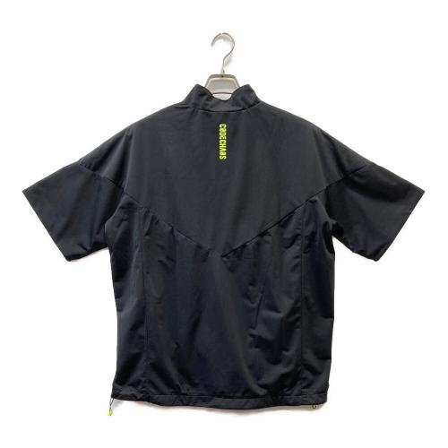 adidas (アディダス) ゴルフウェア(トップス) メンズ SIZE XL ブラック コードカオス ハーフジップ半袖ウィンド JJ0230