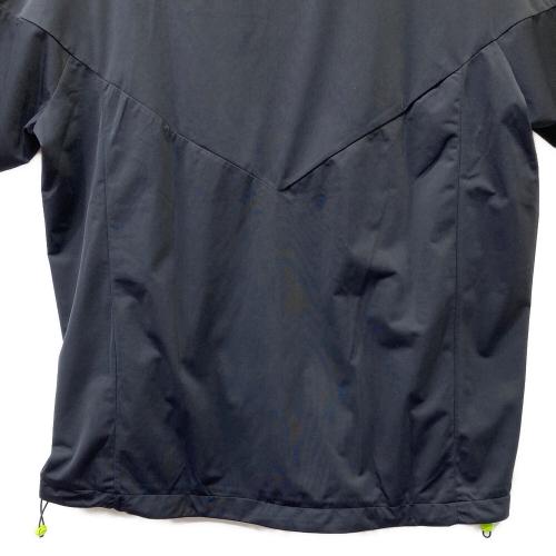adidas (アディダス) ゴルフウェア(トップス) メンズ SIZE XL ブラック コードカオス ハーフジップ半袖ウィンド JJ0230