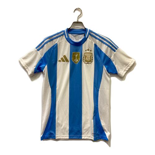adidas (アディダス) サッカーウェア(トップス) メンズ SIZE M ホワイト×ブルー アルゼンチン代表 2024 ホーム IP8409
