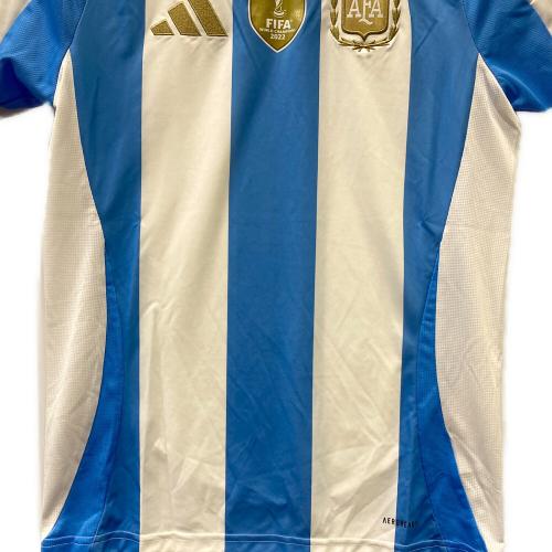 adidas (アディダス) サッカーウェア(トップス) メンズ SIZE M ホワイト×ブルー アルゼンチン代表 2024 ホーム IP8409