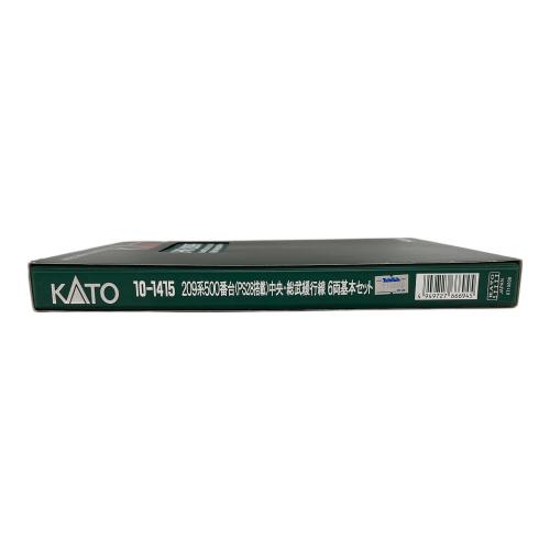 KATO (カトー) 209系500番台(PS28搭載)中央・総武緩行線6両基本セット Nゲージ 10-1415