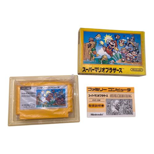 ファミコン用ソフト スーパーマリオブラザーズ -