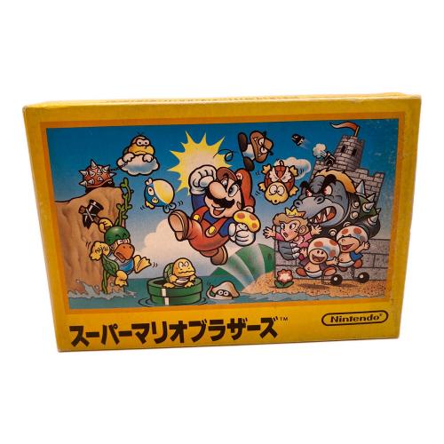 ファミコン用ソフト スーパーマリオブラザーズ -
