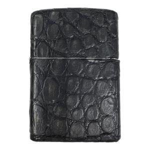 ZIPPO(ジッポ) 2014年製 ブラック 型押し