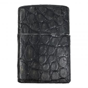 ZIPPO(ジッポ) 2014年製 ブラック 型押し