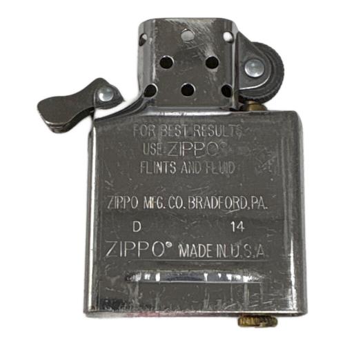 ZIPPO(ジッポ) 2014年製 ブラック 型押し