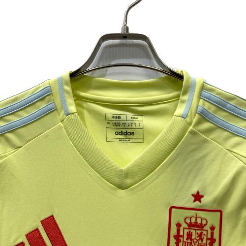 adidas (アディダス) サッカーウェア(トップス) メンズ SIZE M イエロー スペイン代表 2024 アウェイ IS9033