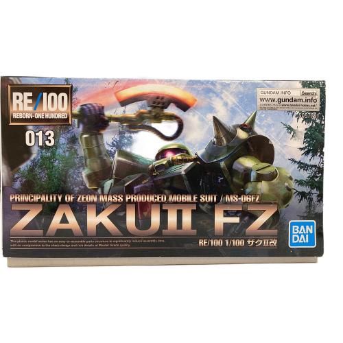 BANDAI (バンダイ) ガンプラ 1/100 RE/100 MS-06FZ ザクII改 「機動戦士ガンダム0080 ポケットの中の戦争」
