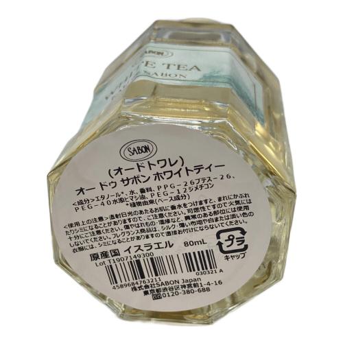 SABON (サボン) オードトワレ 80ml 残量80%-99% ホワイトティー
