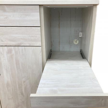 江口通商 (エグチツウショウ) キッチンカウンター アイボリー 