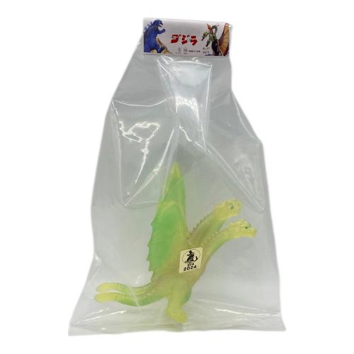 ゴジラ ソフビフィギュア キングギドラ マルガチャ  世紀の大怪獣 クリア